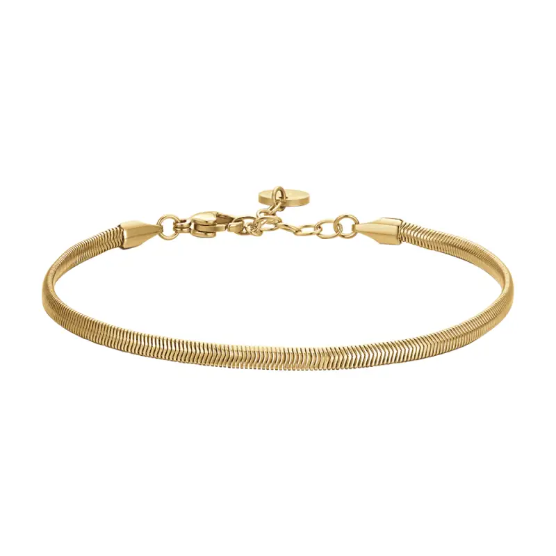BRACCIALE UOMO IN ACCIAIO IP GOLD