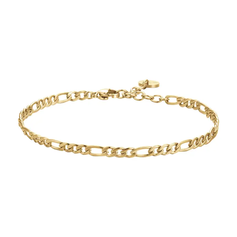 BRACCIALE UOMO IN ACCIAIO IP GOLD