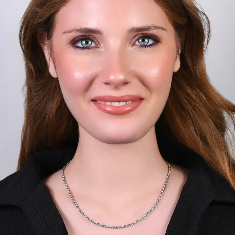 COLLANA DONNA IN ACCIAIO miniatura 3