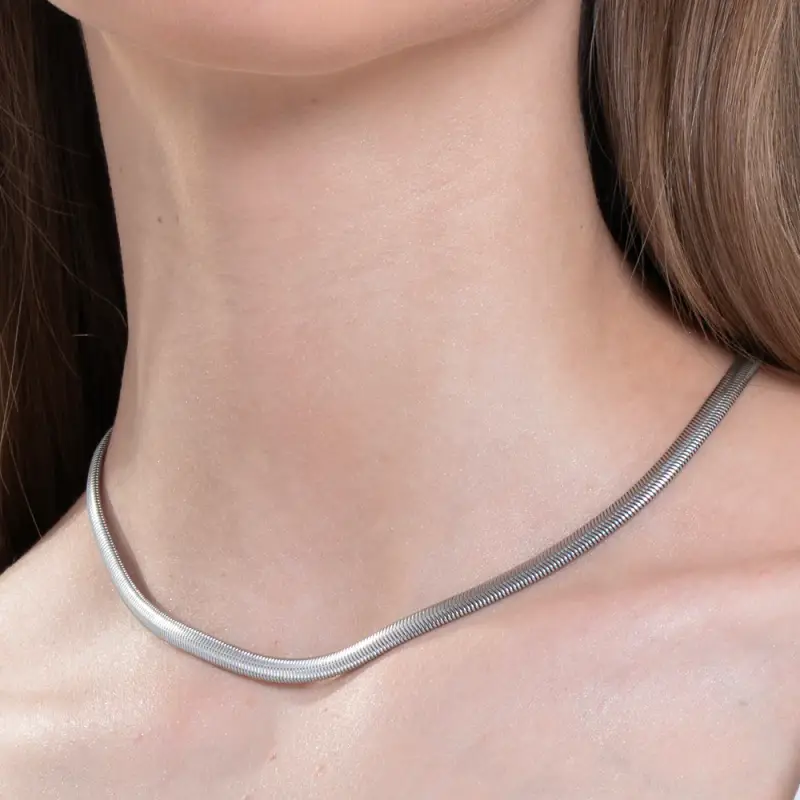 COLLANA DONNA IN ACCIAIO miniatura 2