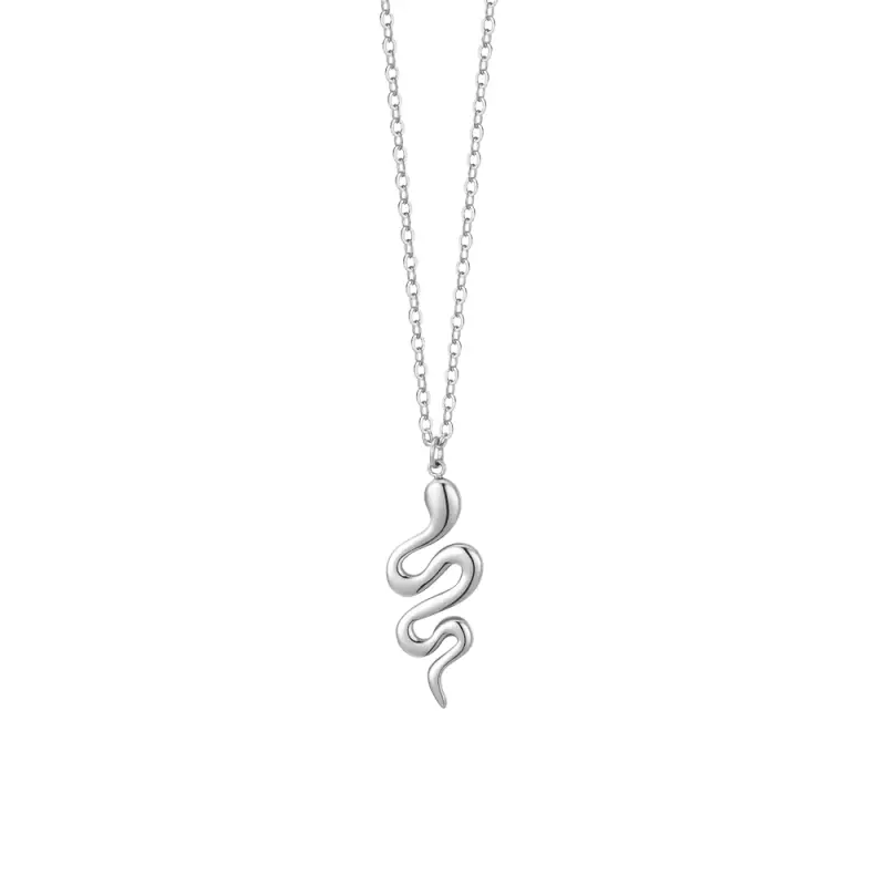 COLLANA DONNA IN ACCIAIO CON SERPENTE