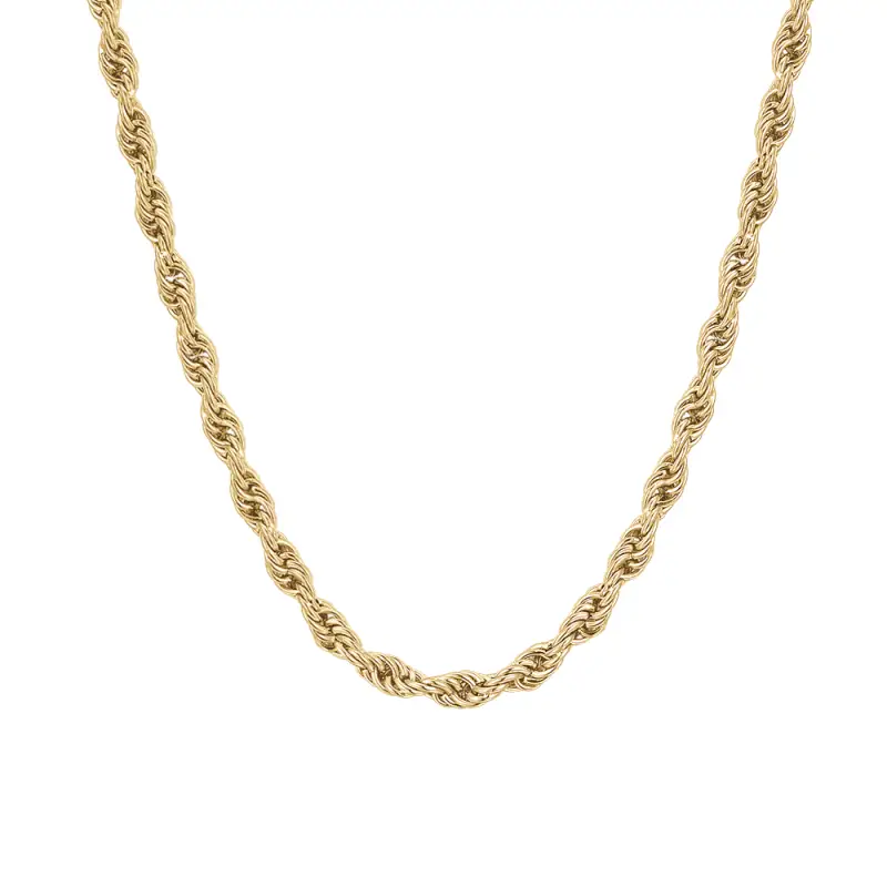 COLLANA DONNA IN ACCIAIO IP GOLD