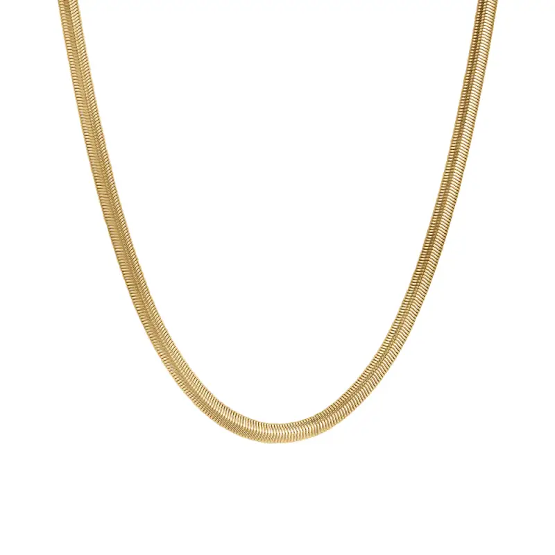 COLLANA DONNA IN ACCIAIO IP GOLD