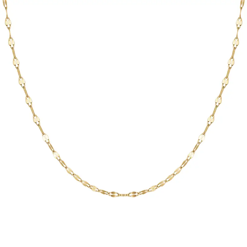 COLLANA DONNA IN ACCIAIO IP GOLD