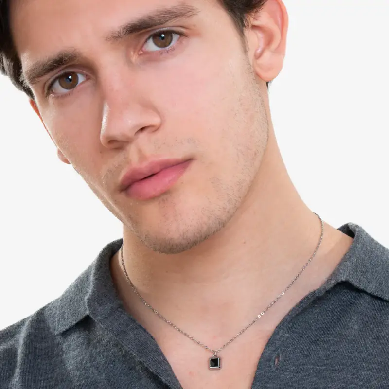 Luca Barra Smalto Uomo Nero 2497143 miniatura 3