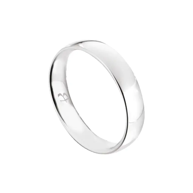 FEDINA DONNA E UOMO IN ACCIAIO, Argento /