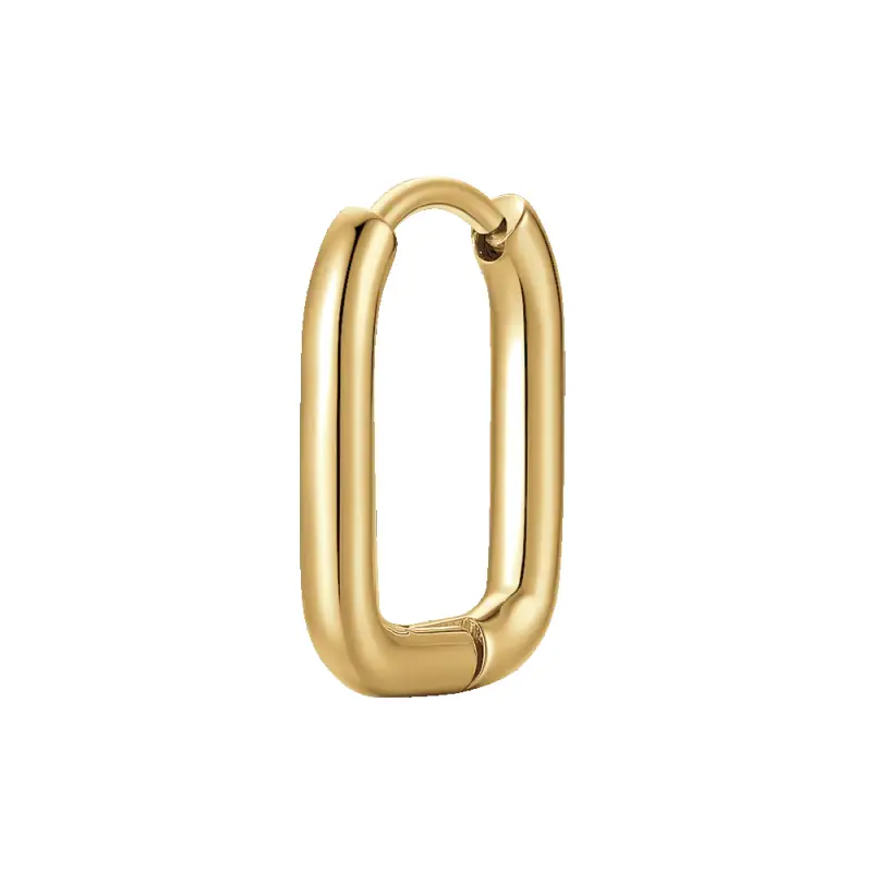 MONO ORECCHINO DONNA IN ACCIAIO IP GOLD