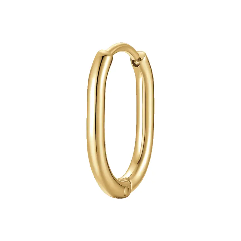 MONO ORECCHINO DONNA IN ACCIAIO IP GOLD
