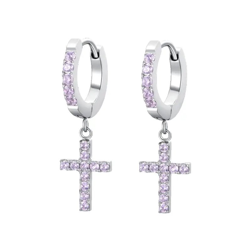 Luca Barra Orecchini Donna Rosa 4059558