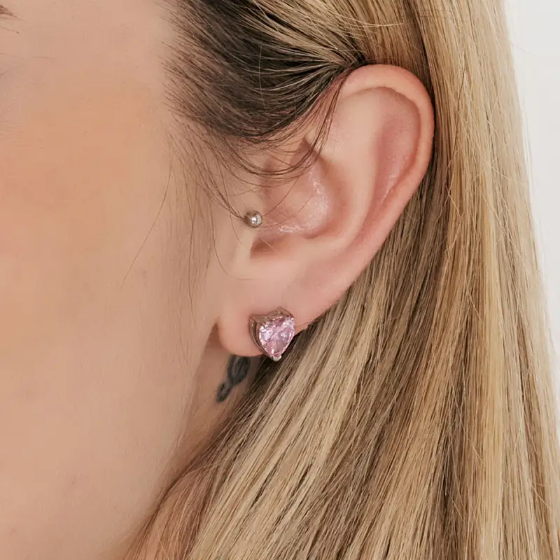 Luca Barra Orecchini Donna Rosa 2497908 miniatura 2