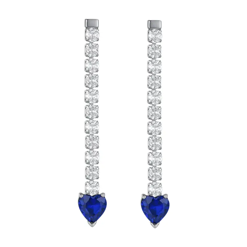 Luca Barra Orecchini Donna Blu 4059476