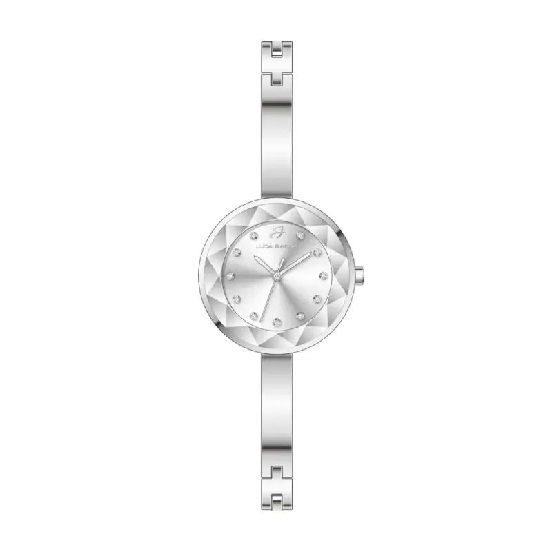 OROLOGIO DONNA IN ACCIAIO QUADRANTE BIANCO