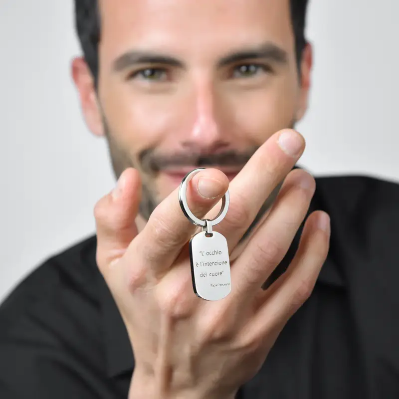 Luca Barra Portachiavi Donna Nero 2498233 miniatura 2