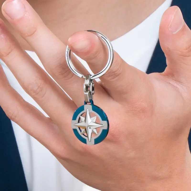 Luca Barra Portachiavi Uomo Blu 2498275 miniatura 2