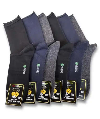 Lucchetti Socks Milano Calze Uomo Nero 3099586