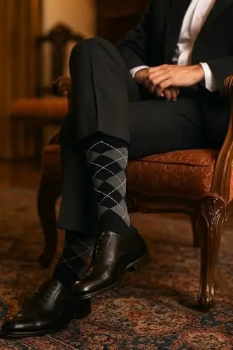 Lucchetti Socks Milano Calze Uomo 3429268 miniatura 2