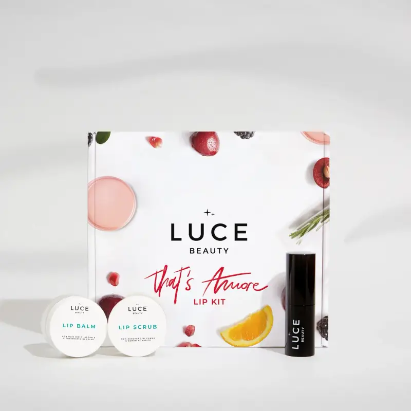 Kit That's Amore Lip Kit - Rossetti, Balsamo labbra, Scrub labbra, Cofanetto trattamento occhi e labbra, Cofanetti make up, Cofanetto tratta miniatura 3