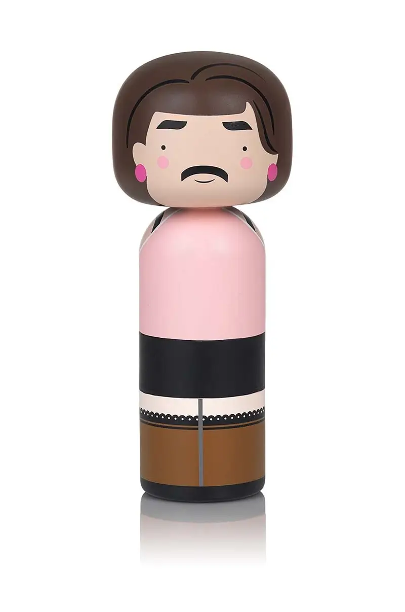 bambola kokeshi Freddie Multicolore