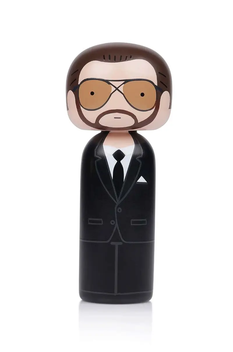 bambola kokeshi Tom Multicolore