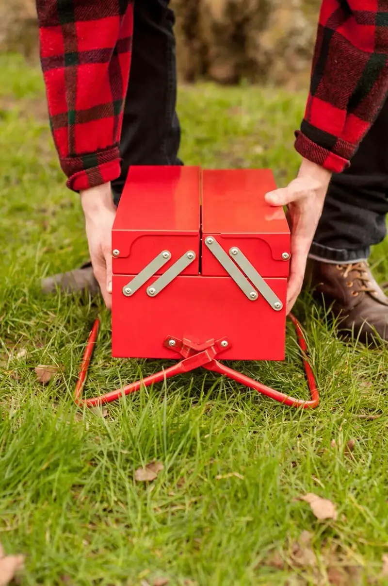 griglia portatile BBQ Toolbox Multicolore miniatura 5