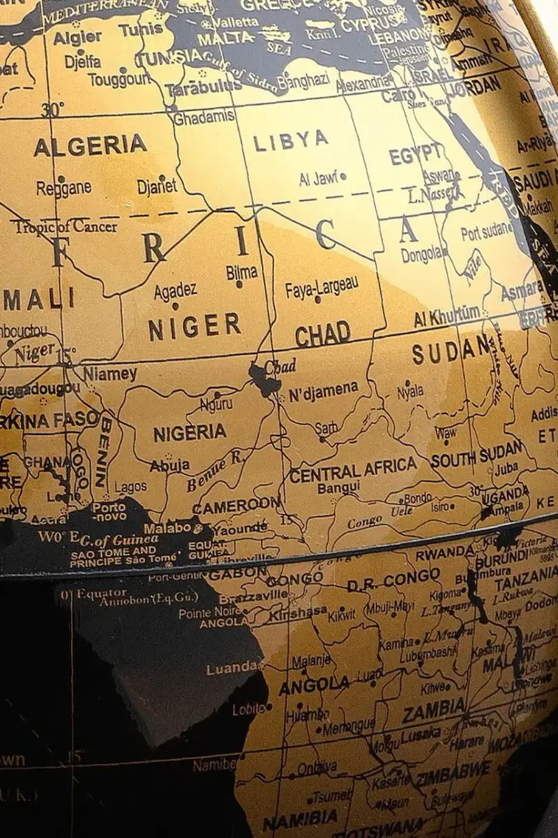 mappamondo da tavolo World Tour Multicolore miniatura 3