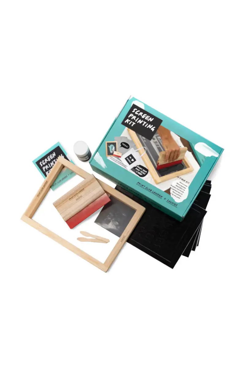 set serigrafia Screen Printing Kit Multicolore