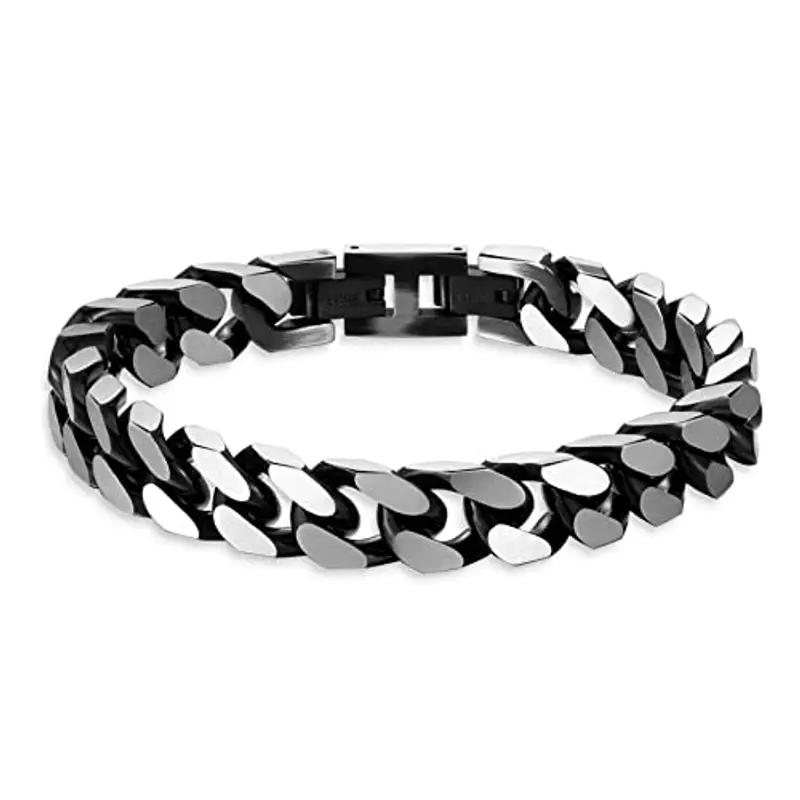 LUCKY2+7 Bracciali Uomo Nero 1956912