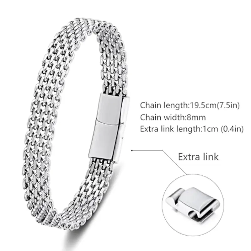 LUCKY2+7 Bracciali Uomo Blu 2165677 miniatura 2