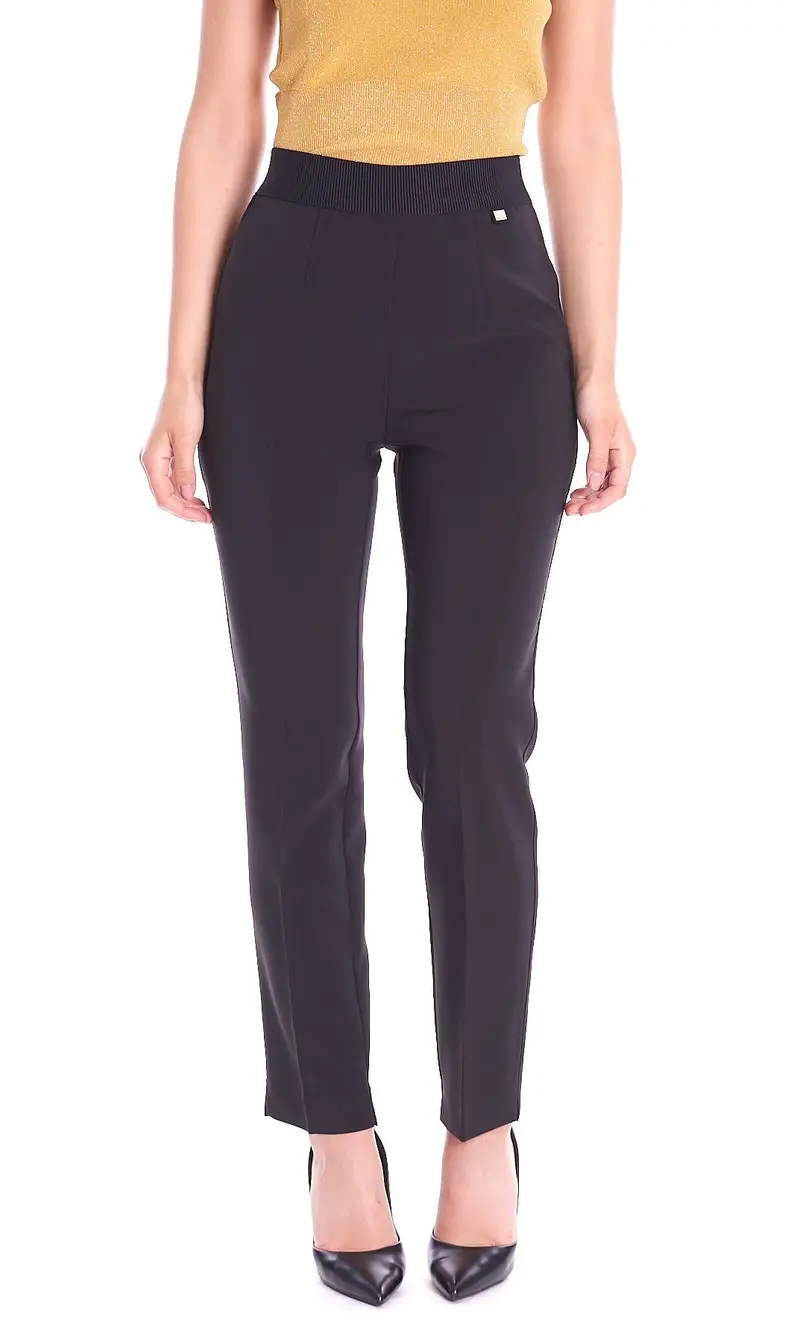 Pantalone skinny luckylu, colore nero