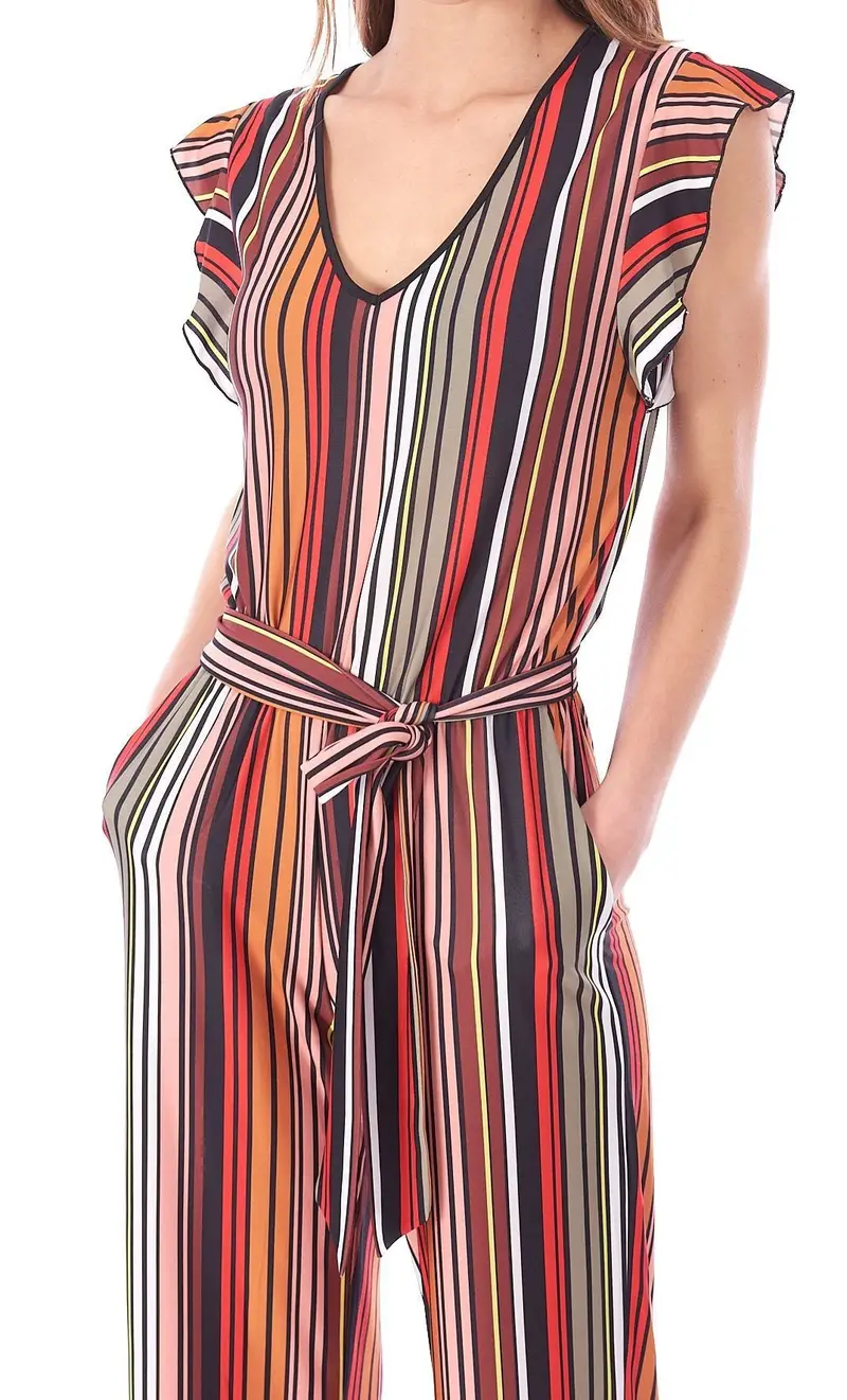 Tuta luckylu in jersey stampata, colore bordeaux [38] Bordeaux [38] miniatura 2