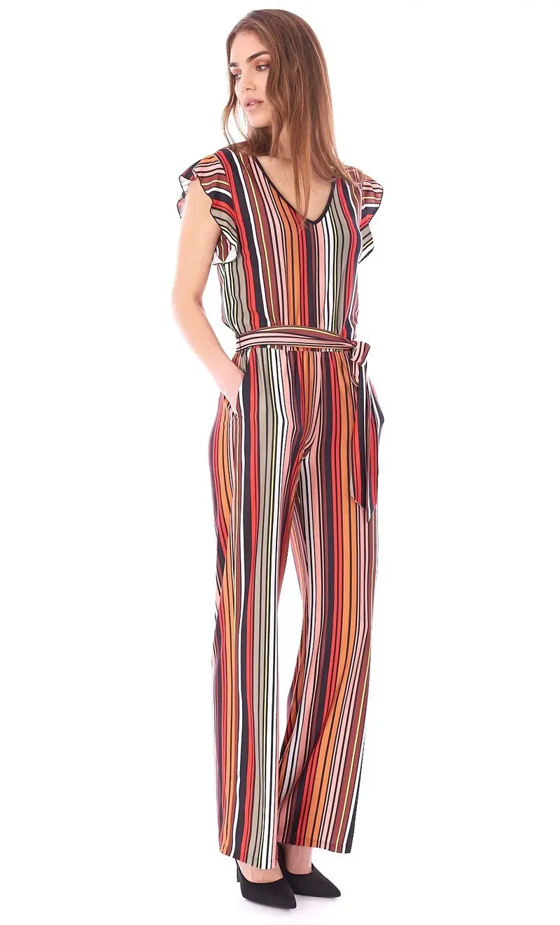 Tuta luckylu in jersey stampata, colore bordeaux [38] Bordeaux [38]