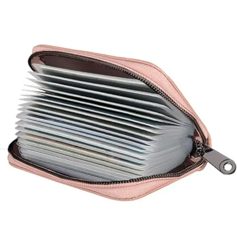 LUFFLOK Porta carte di credito Uomo Rosa 1599929