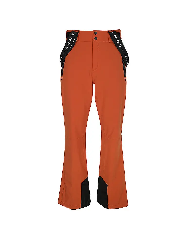 Pantaloni da sci da uomo Kortepohja arancione | 48