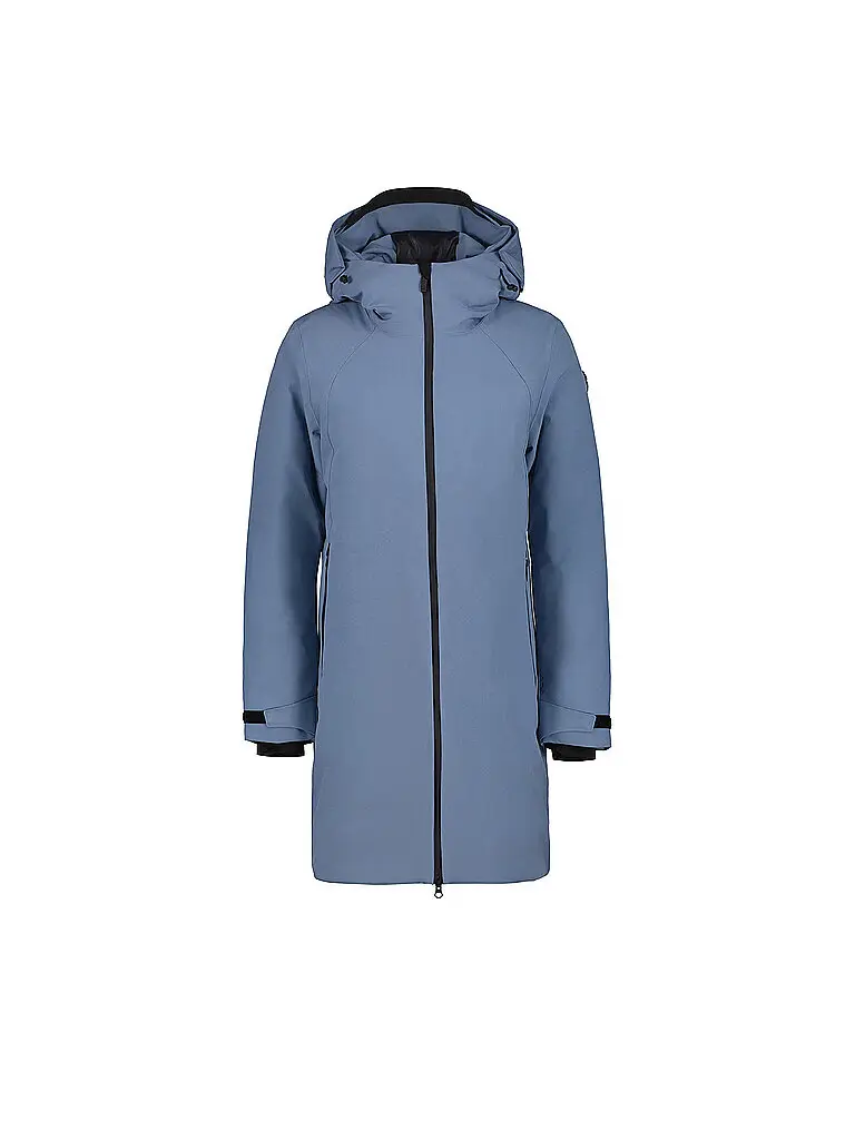 Parka da donna Kemi con cappuccio blu | L