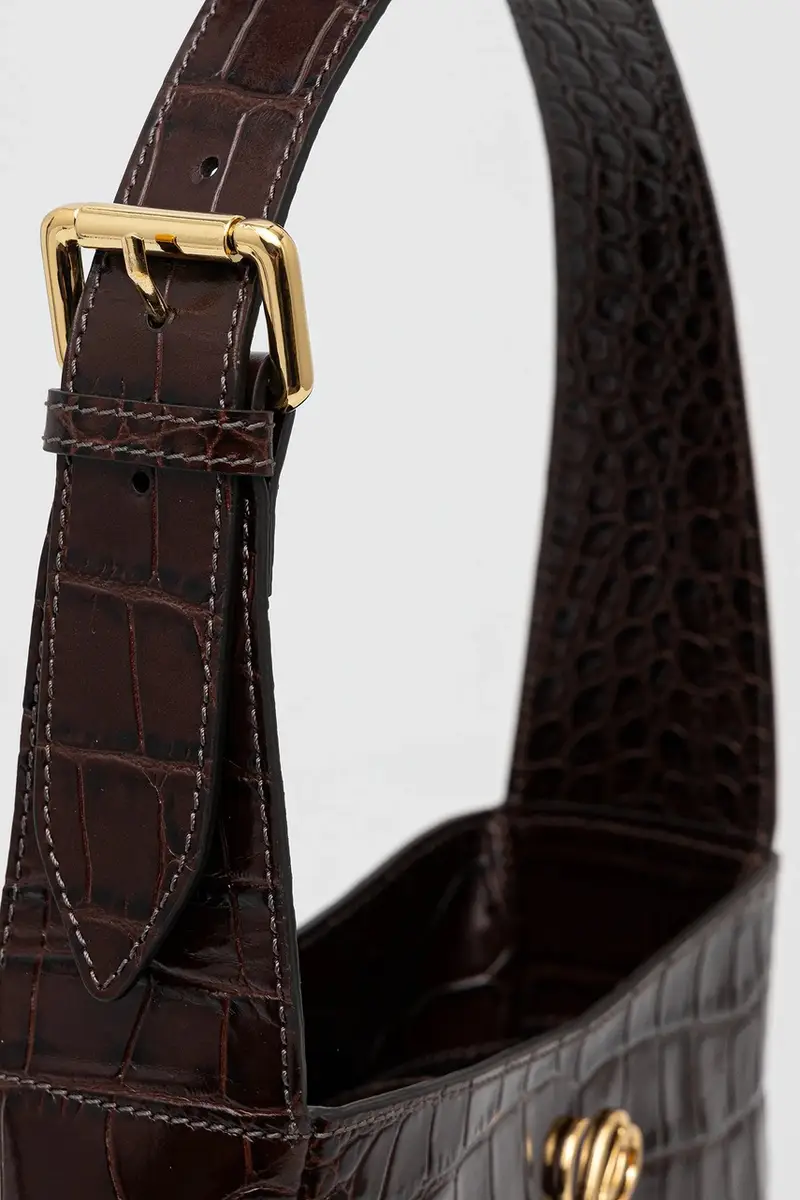 Luisa Spagnoli Borsa a mano Marrone 3889865 miniatura 4