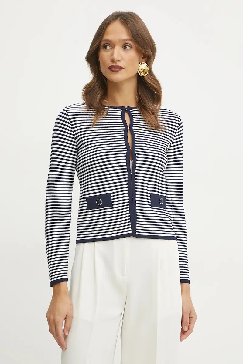 Luisa Spagnoli Cardigan Donna Blu 2221220