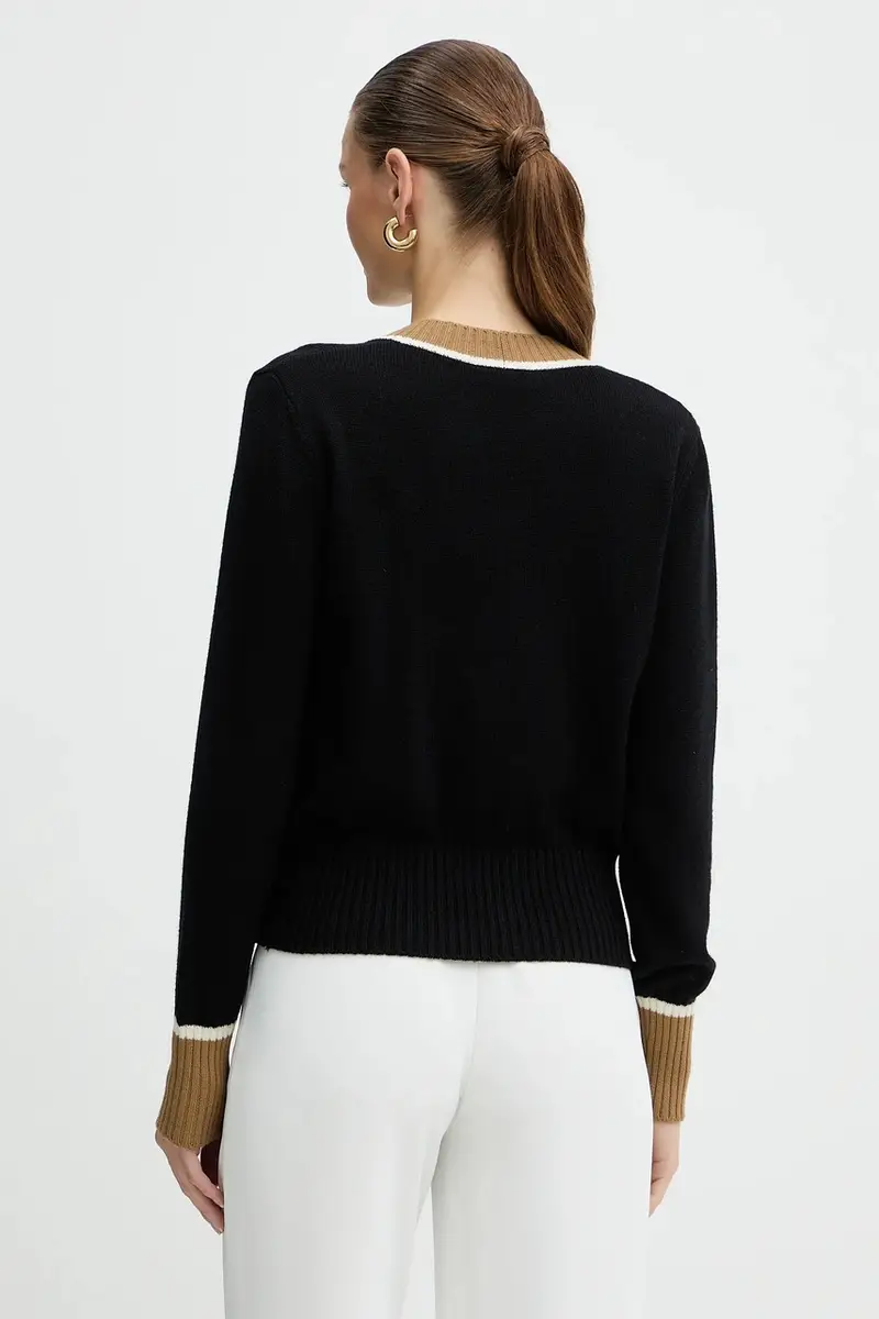 Luisa Spagnoli Cardigan Donna Nero 3890139 miniatura 3