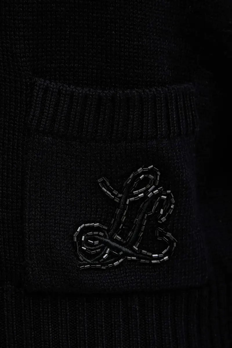 Luisa Spagnoli Cardigan Donna Nero 3890139 miniatura 5