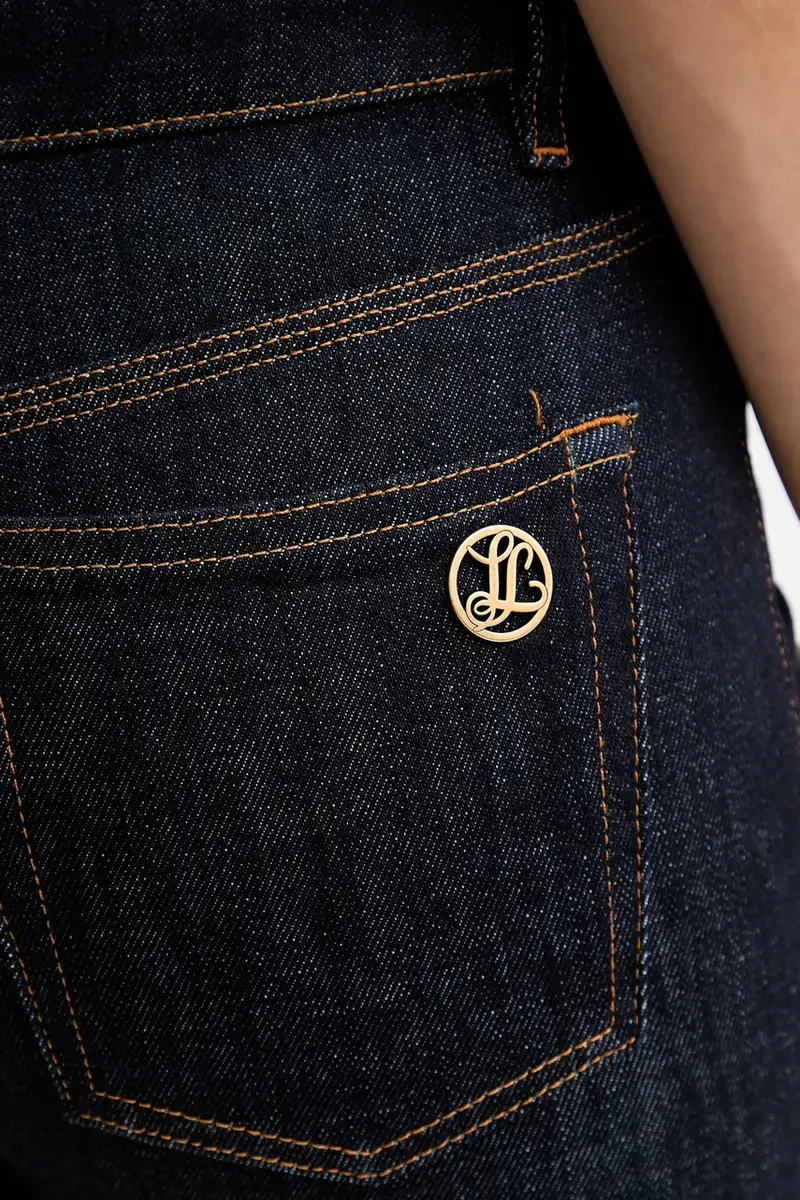 Luisa Spagnoli Jeans Donna Blu 3889641 miniatura 4