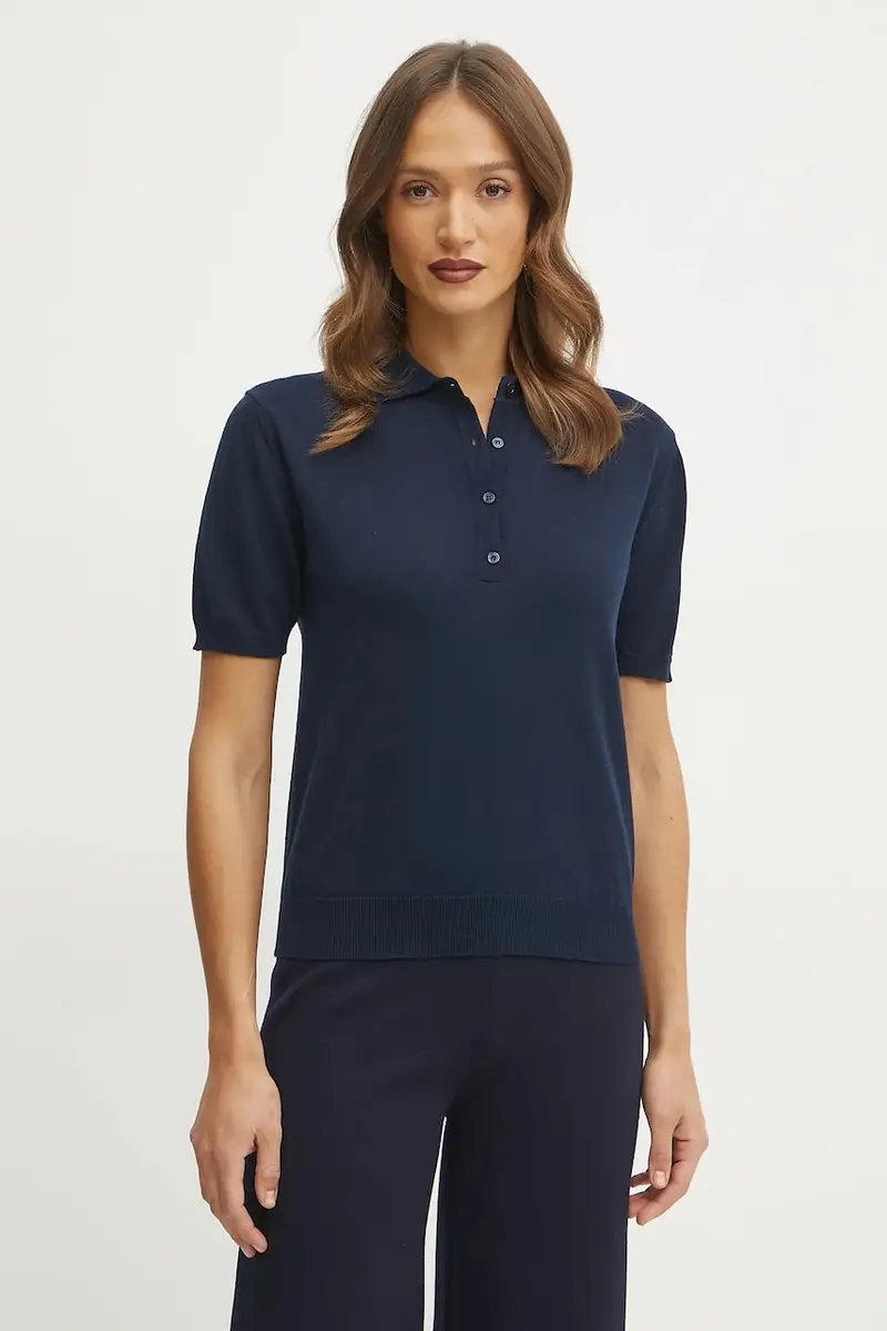 maglione in cotone donna colore blu navy 58648