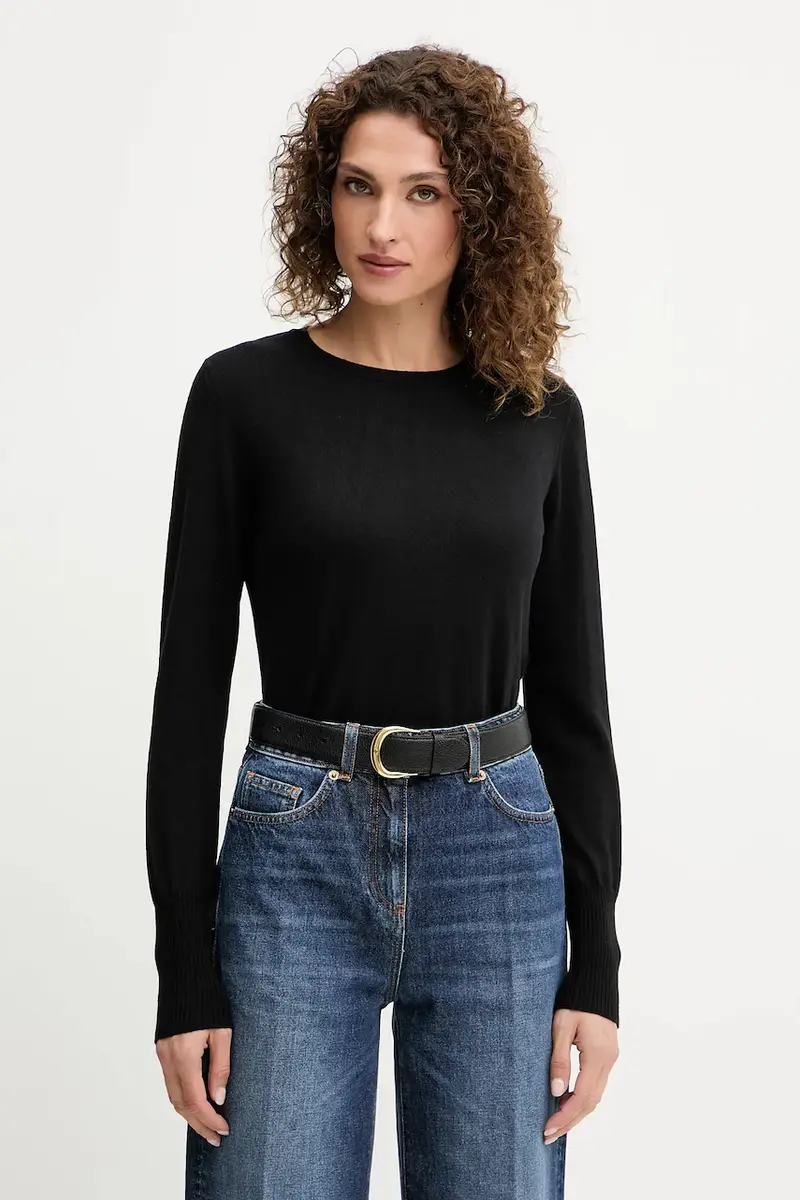 maglione in lana donna colore nero 100104