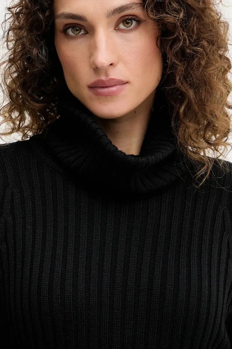 maglione in lana donna colore nero 100120 miniatura 4