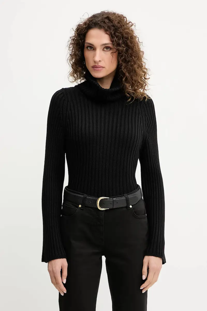 maglione in lana donna colore nero 100120