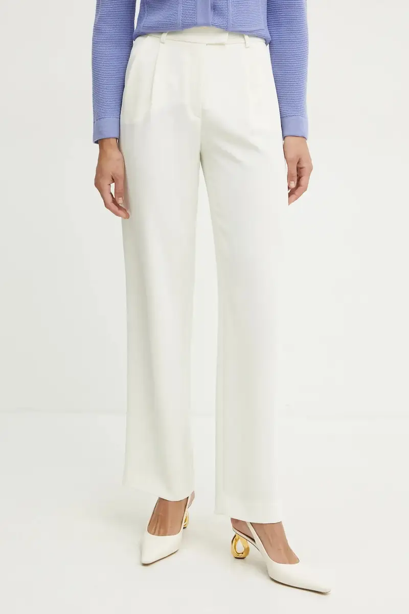 pantaloni donna colore beige 542021