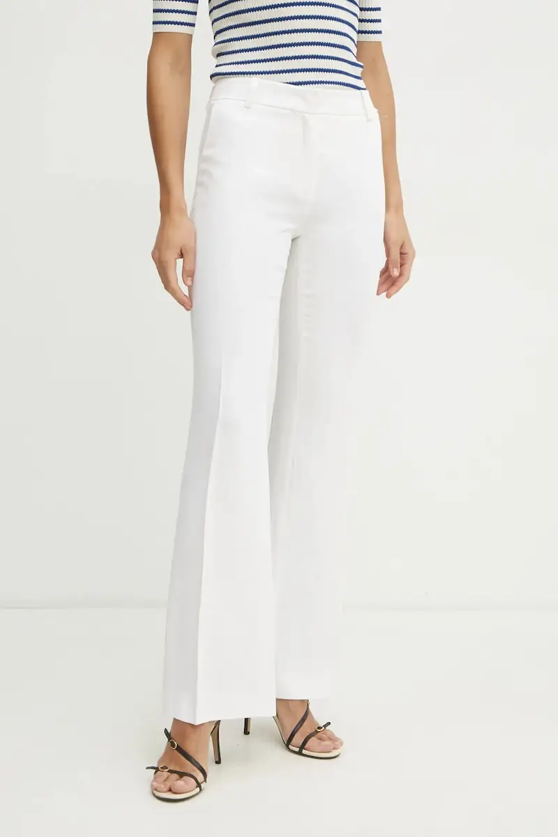 pantaloni in lino donna colore beige 542052