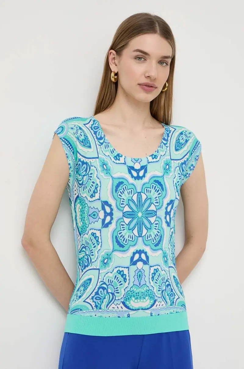 Luisa Spagnoli T-shirt Donna Verde 2236152