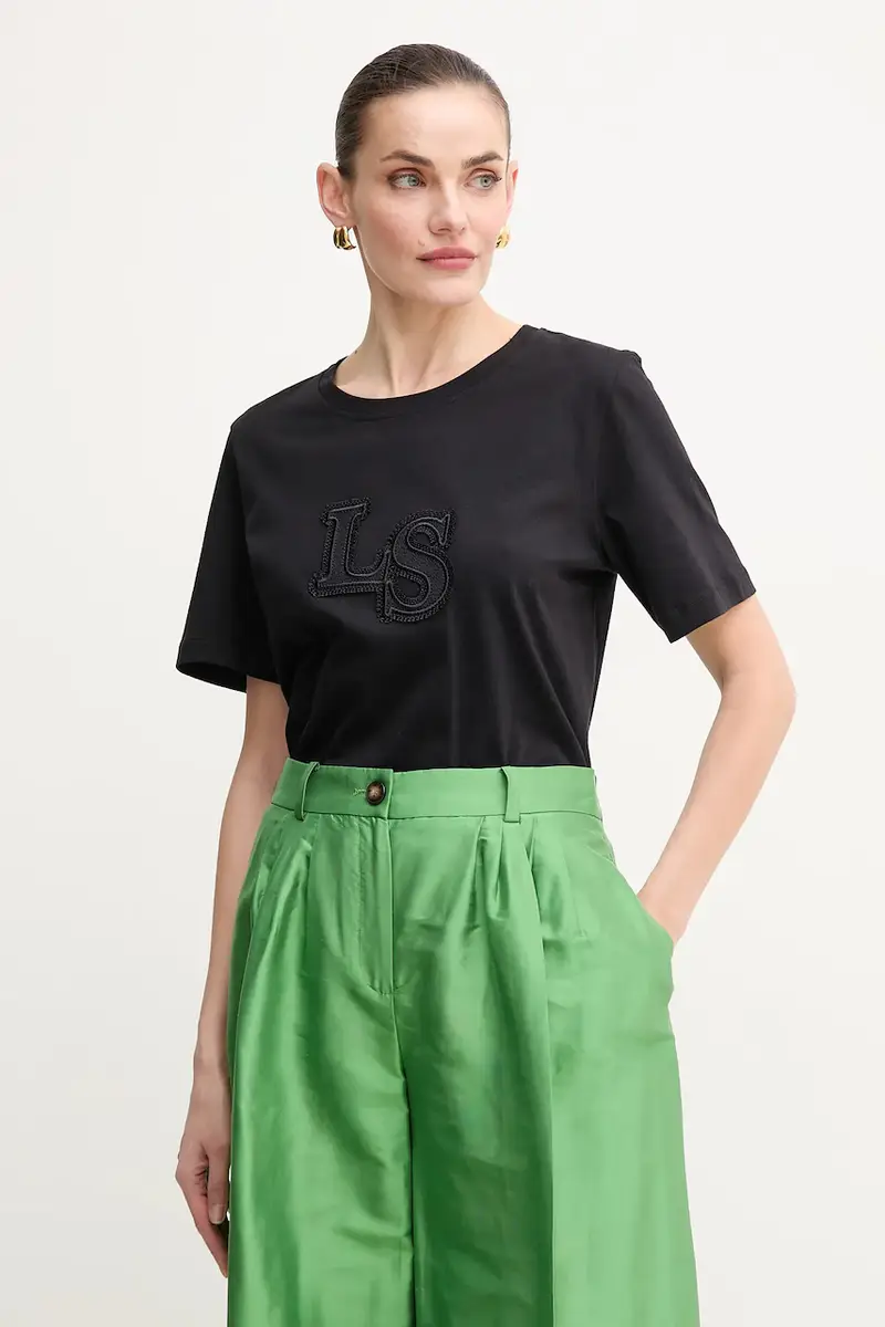 Luisa Spagnoli T-shirt Donna Nero 3151052