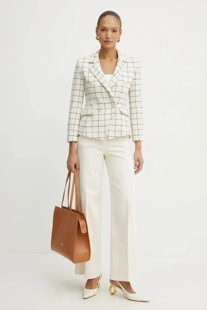 Luisa Spagnoli Top Donna Beige 3121417 miniatura 2