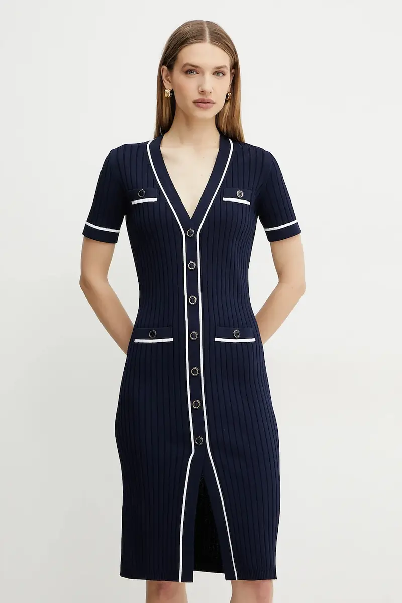 vestito colore blu navy 100004