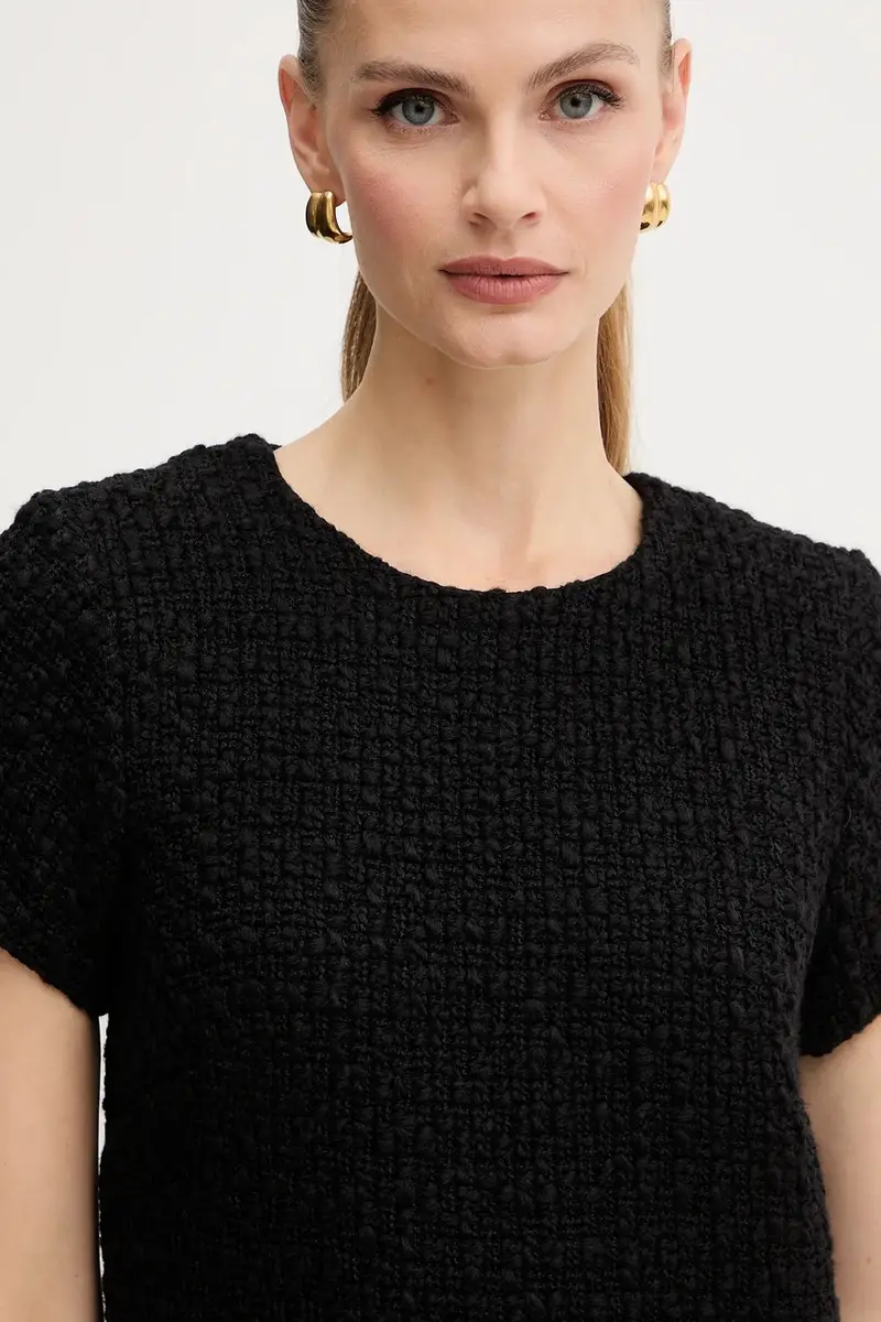 vestito con lana colore nero 542531 miniatura 4